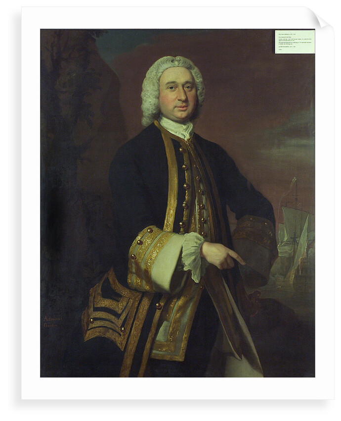 Captain William Gordon (circa 1709-1768) by Joseph Highmore
