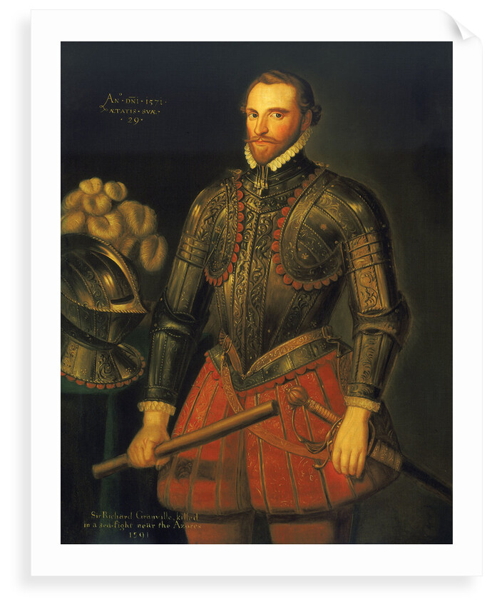 Sir Richard Grenville (1541?-1591) by British School