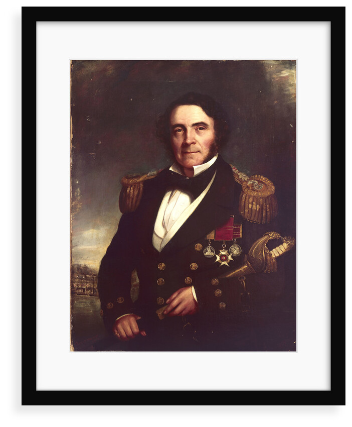 Captain Sir William Hutcheon Hall (1797?-1878) by British School