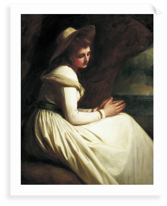 Emma Hart, later Lady Hamilton (circa 1761-1815) by George Romney