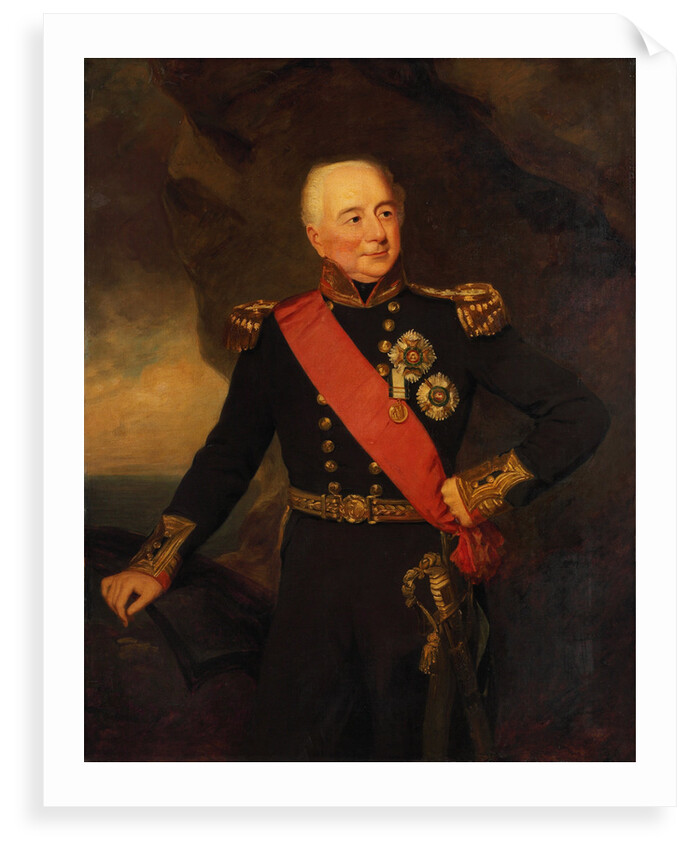 Admiral Sir William Hargood (1762-1839) by Frederick Richard Say
