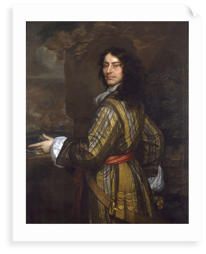 Flagmen of Lowestoft: Admiral Sir John Harman (d. 1763) by Peter Lely