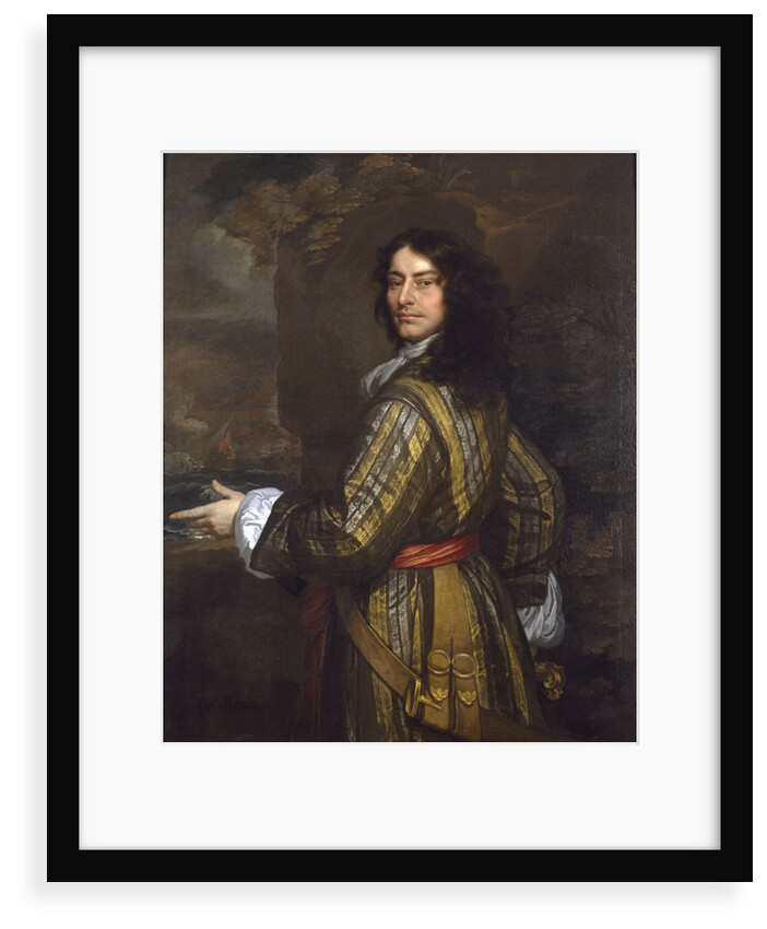 Flagmen of Lowestoft: Admiral Sir John Harman (d. 1763) by Peter Lely