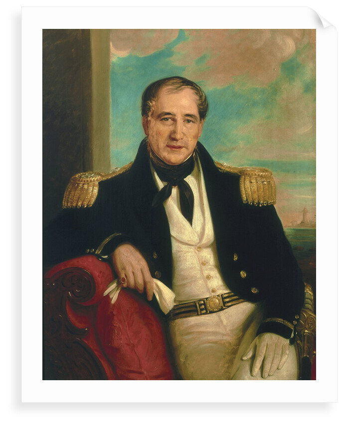Captain John Croft Hawkins (1798-1851) by British School