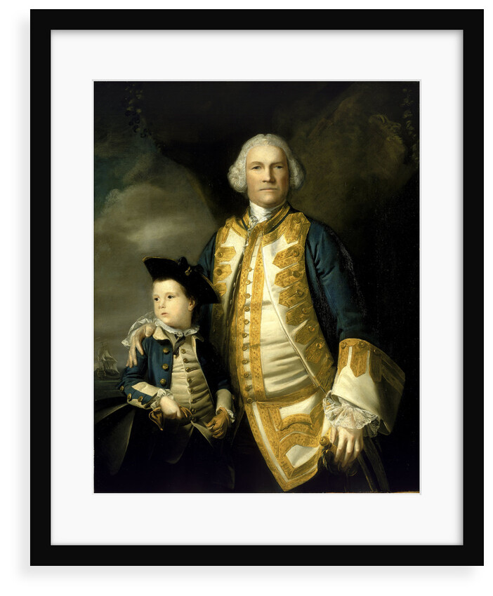 Admiral Francis Holburne (1704-1771) and his son, Sir Francis, 4th Baronet (1752-1820) by Joshua Reynolds