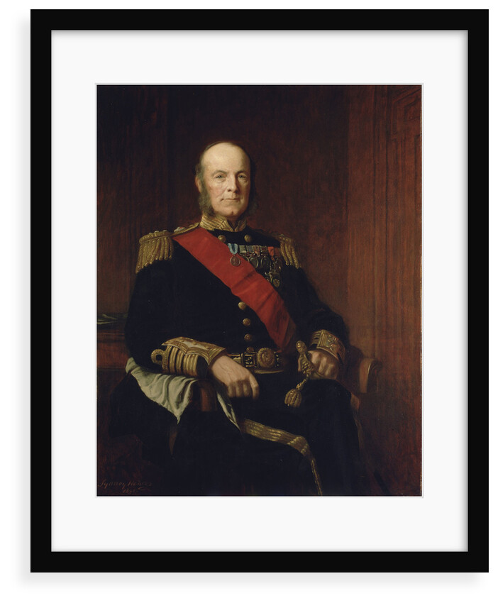 Admiral Arthur Hood, Baron Hood of Avalon (1824-1901) by J. Sydney Willis Hodges