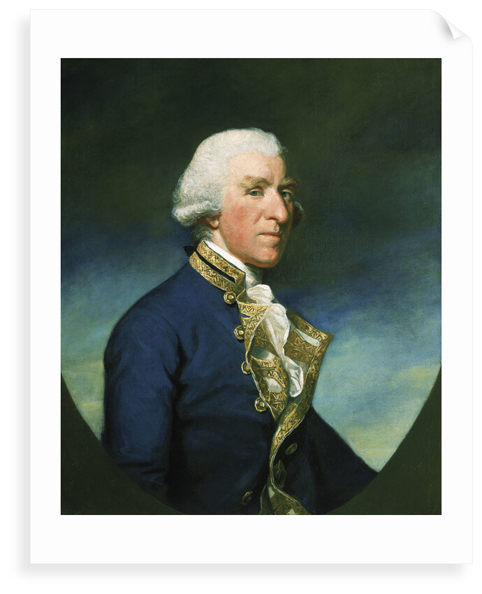 Admiral Samuel Hood, 1st Viscount Hood (1724-1816) by James Northcote