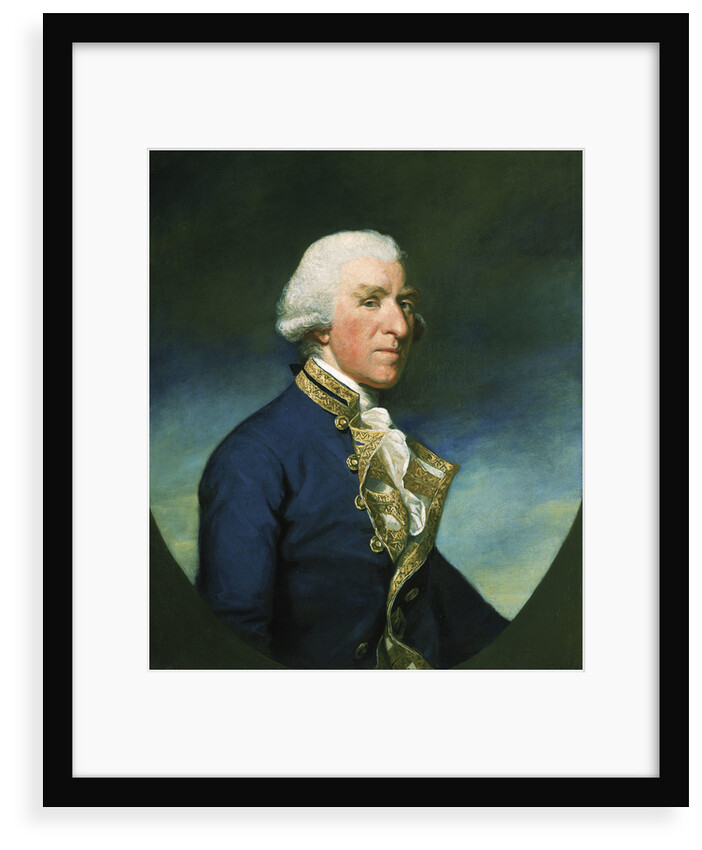 Admiral Samuel Hood, 1st Viscount Hood (1724-1816) by James Northcote