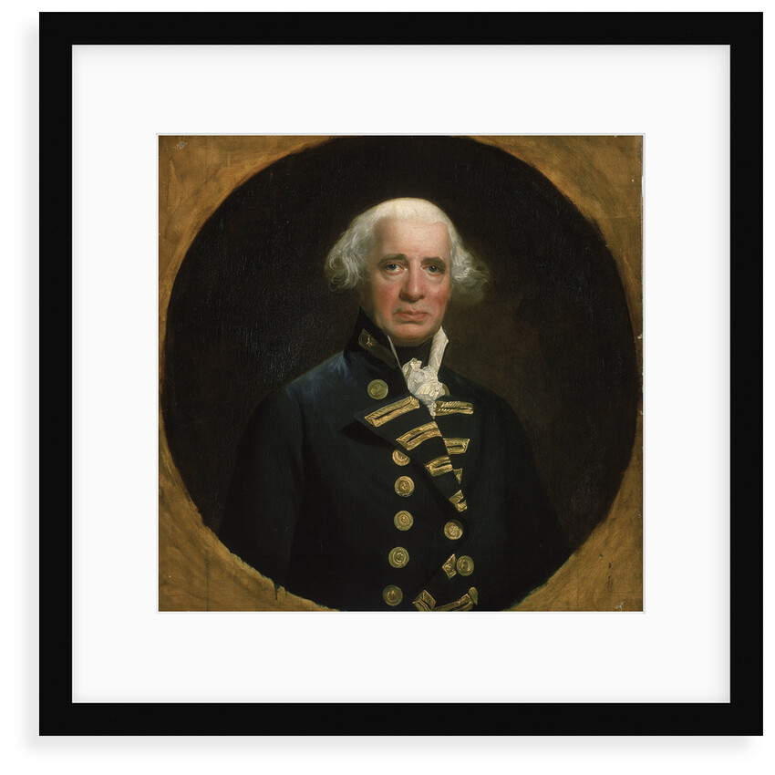 Admiral of the Fleet Richard Howe, 1st Earl Howe (1726-1799) by John Singleton Copley