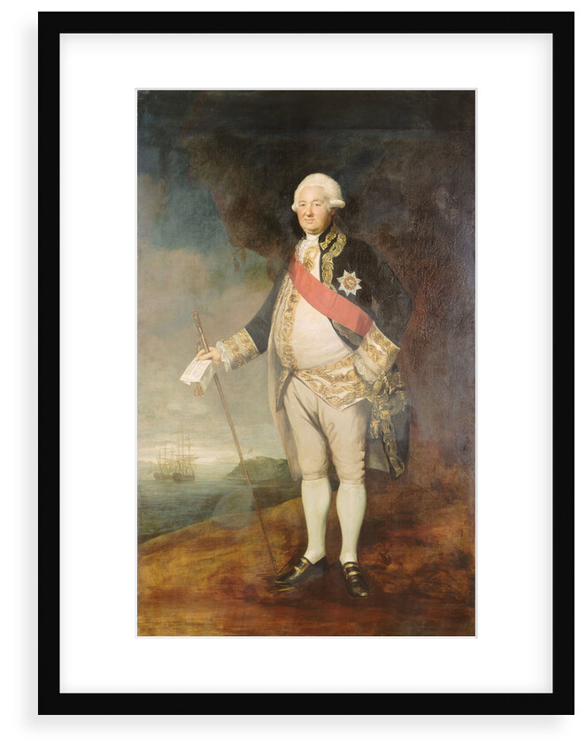 Admiral Sir Edward Hughes (circa 1720-1794) by Joshua Reynolds
