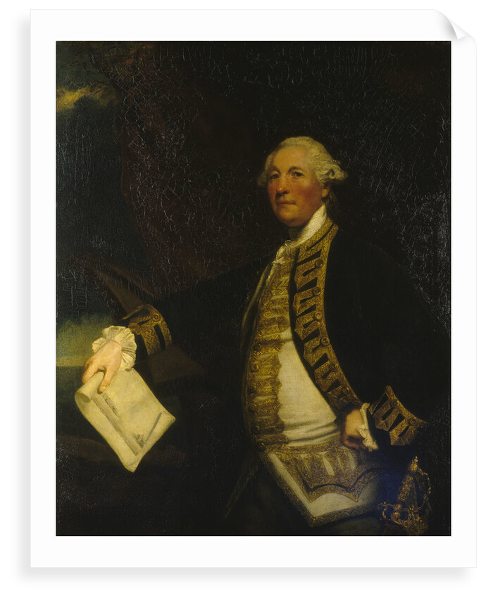 Commodore Sir William James (1721-1783) by Joshua Reynolds