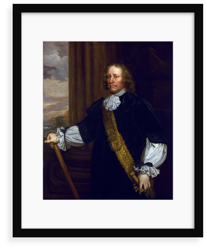 Flagmen of Lowestoft: Vice-Admiral Sir Joseph Jordan (1603-1685) by Peter Lely