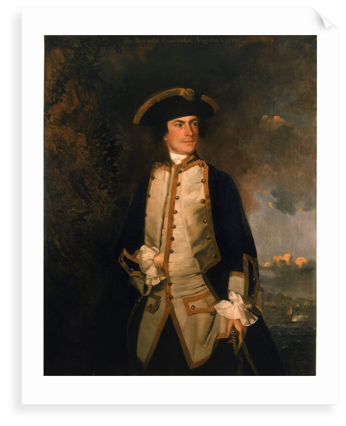 Commodore The Honourable Augustus Keppel (1725-1786) by Joshua Reynolds