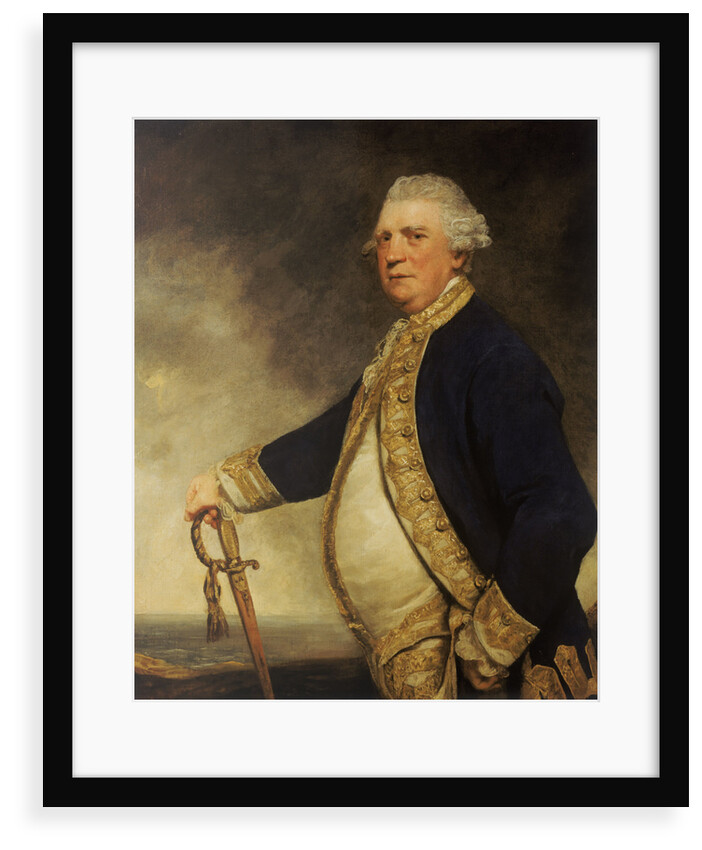 Admiral Augustus Keppel (1725-1786) by Joshua Reynolds