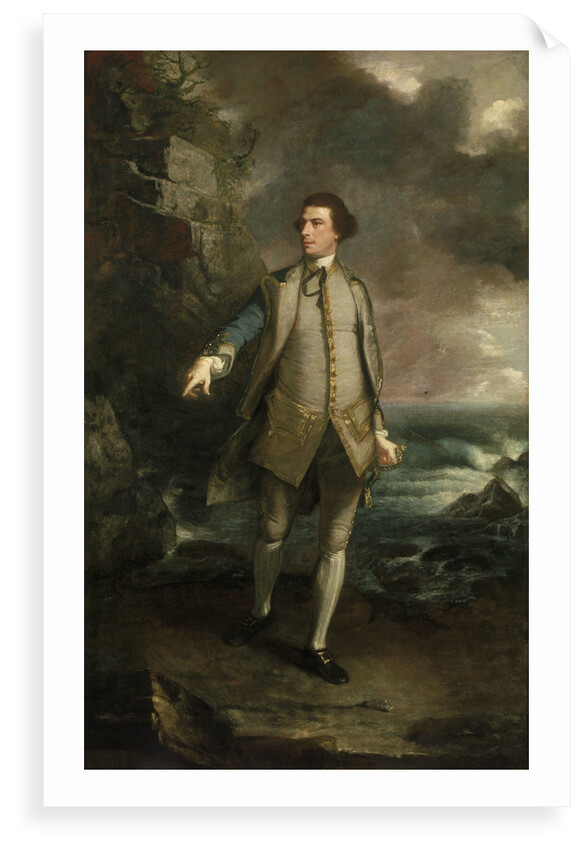 Captain The Honourable Augustus Keppel (1725-1786) by Joshua Reynolds