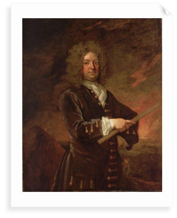 Vice-Admiral Sir John Leake (1656-1720) by Godfrey Kneller