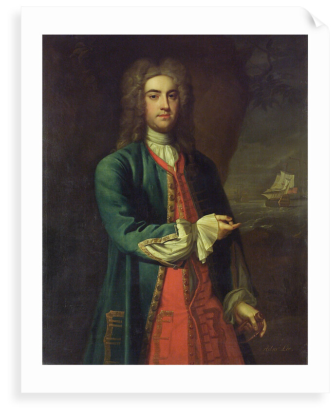 Vice-Admiral Fitzroy Henry Lee (1699-1750) by British School