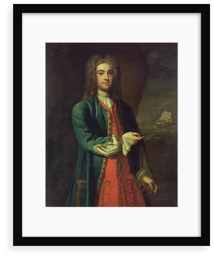 Vice-Admiral Fitzroy Henry Lee (1699-1750) by British School