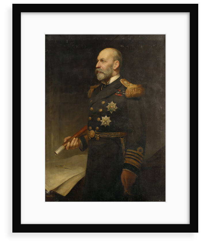 Admiral Sir Arthur William Moore (1847-1934) by Edmund Lawrence van Someren