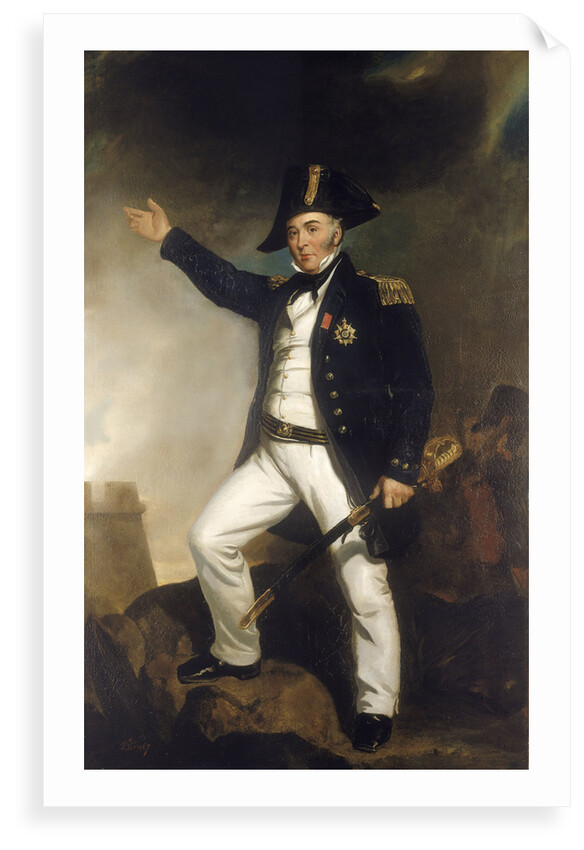 Admiral Sir Charles Napier (1786'1860) by Thomas Musgrave Joy