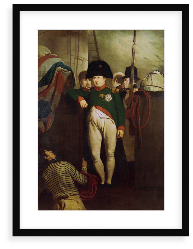 Napoleon Bonaparte on board the 'Bellerophon' in Plymouth Sound by Charles Lock Eastlake