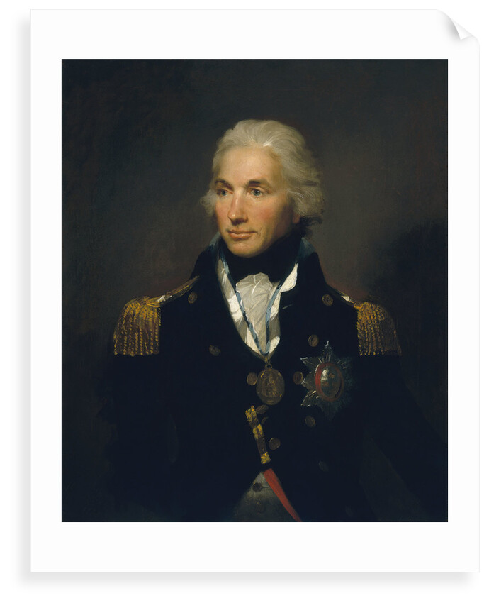 Rear-Admiral Horatio Nelson, 1st Viscount Nelson (1758-1805) by Lemuel Francis Abbott