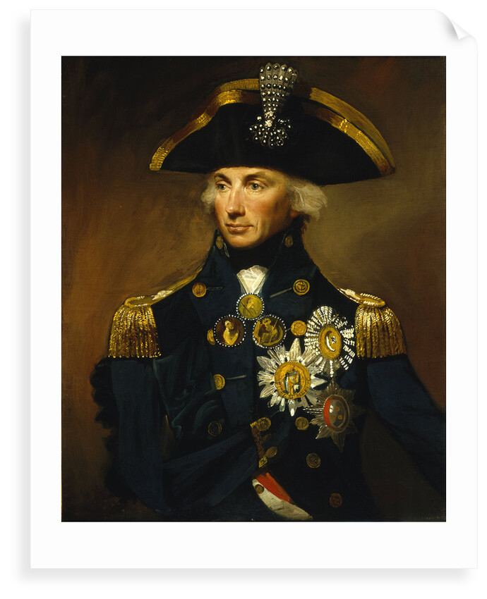 Rear-Admiral Horatio Nelson, 1st Viscount Nelson (1758-1805) by Lemuel Francis Abbott