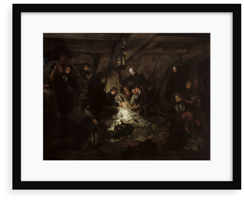 The death of Nelson, 21 October 1805 by Arthur William Devis