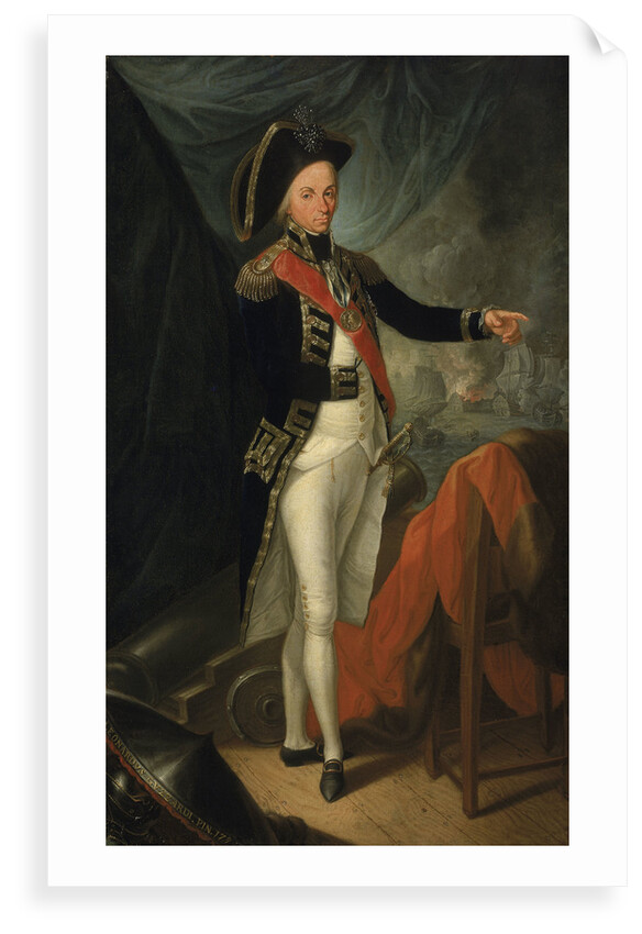 Rear-Admiral Horatio Nelson, 1st Baron Nelson of the Nile, (1758-1805) by Leonardo Guzzardi