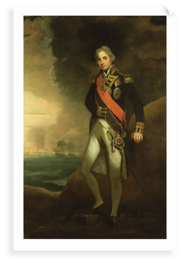 Rear-Admiral Horatio Nelson, 1st Viscount Nelson (1758-1805) by Matthew Shepperson