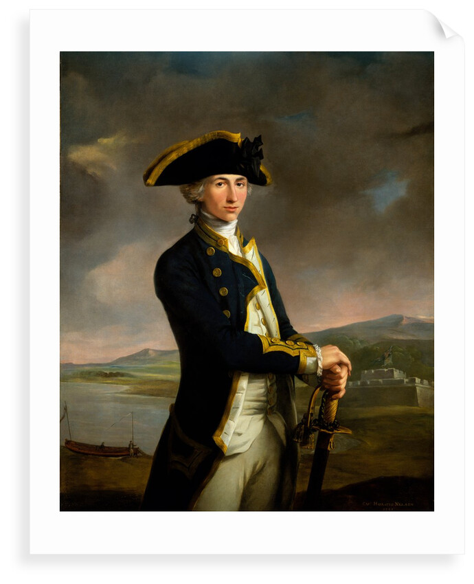 Captain Horatio Nelson (1758-1805) by John Francis Rigaud