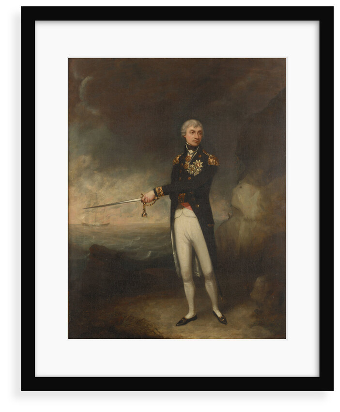 Vice-Admiral Horatio Nelson, 1st Viscount Nelson (1758-1805) by John Rising