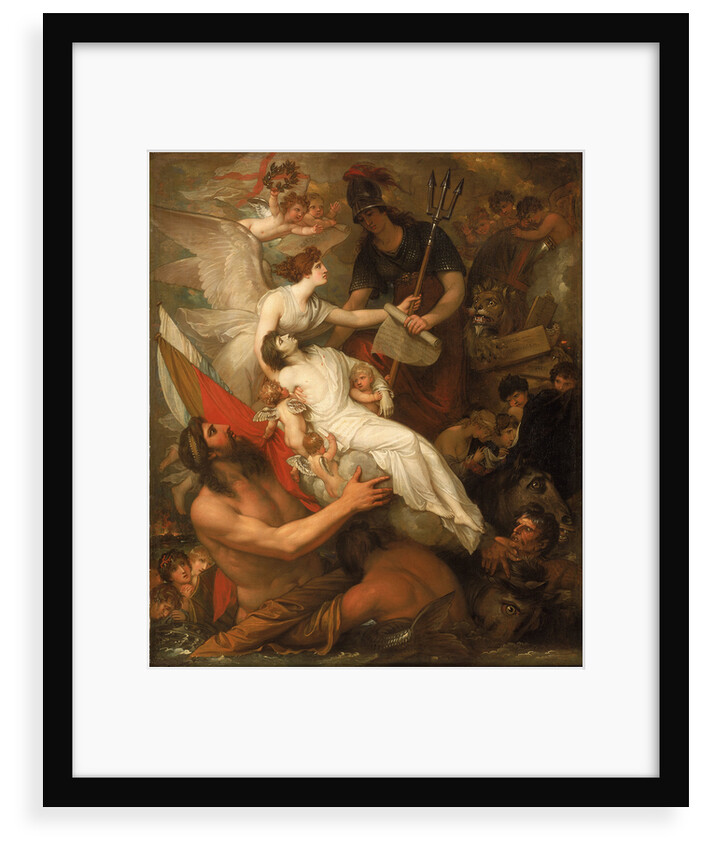 The immortality of Nelson by Benjamin West