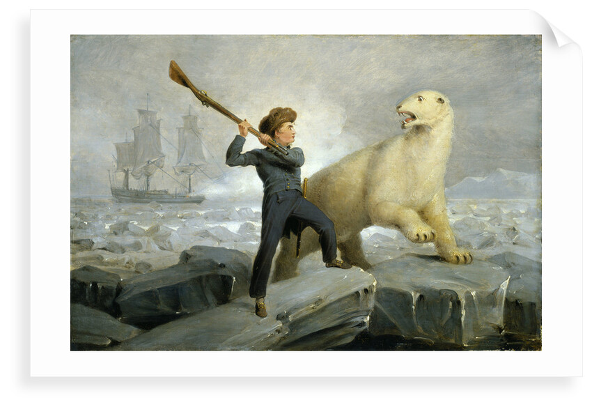 Nelson and the bear by Richard Westall