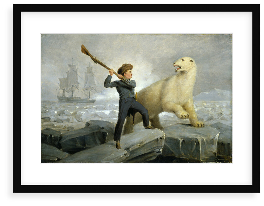 Nelson and the bear by Richard Westall