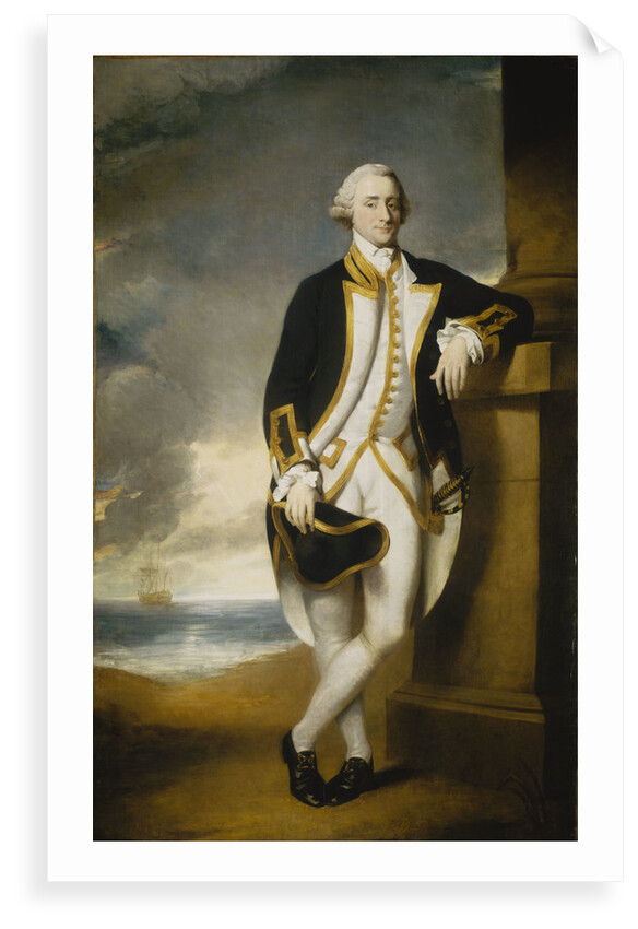 Captain Hugh Palliser (1723-1796) by George Dance