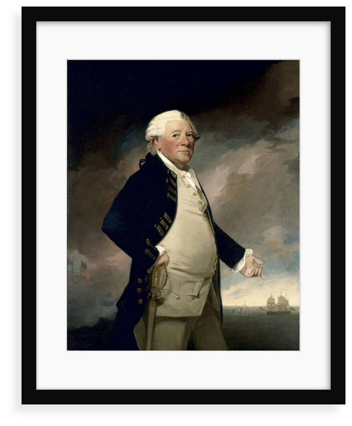 Vice-Admiral Sir Hyde Parker (1714-1782) by George Romney