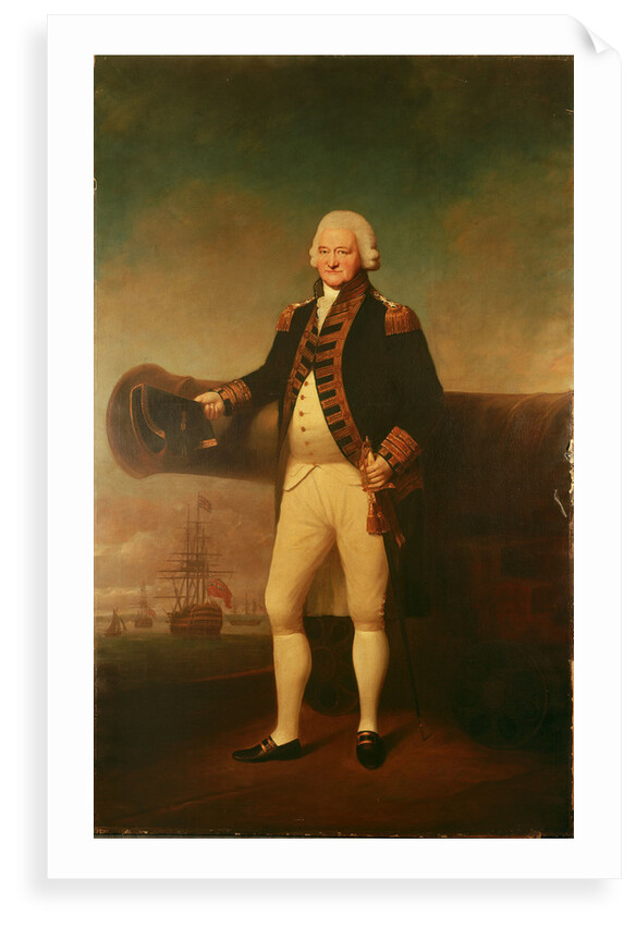 Admiral Sir Peter Parker (1721-1811) by Lemuel Francis Abbott