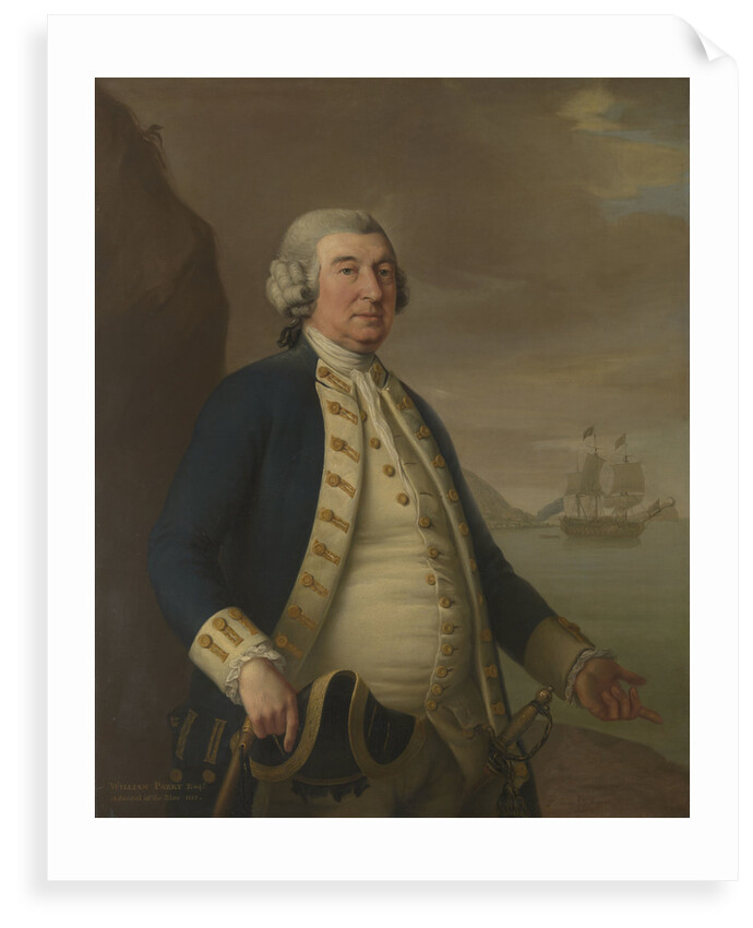 Admiral William Parry (1705-1779) by John Francis Rigaud