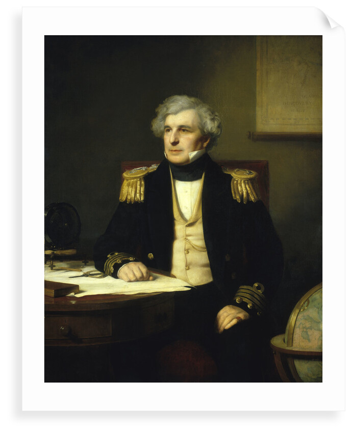 Captain Sir James Clark Ross (1800-1862) by Stephen Pearce