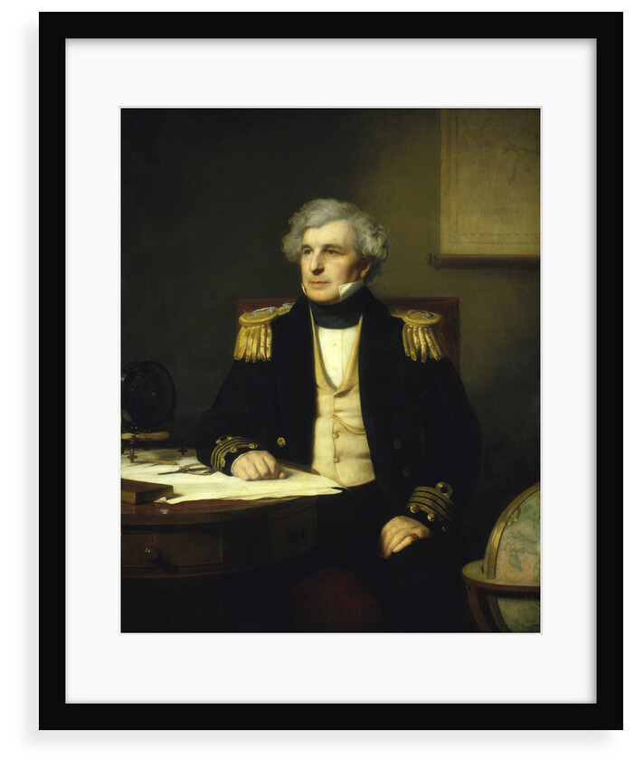 Captain Sir James Clark Ross (1800-1862) by Stephen Pearce