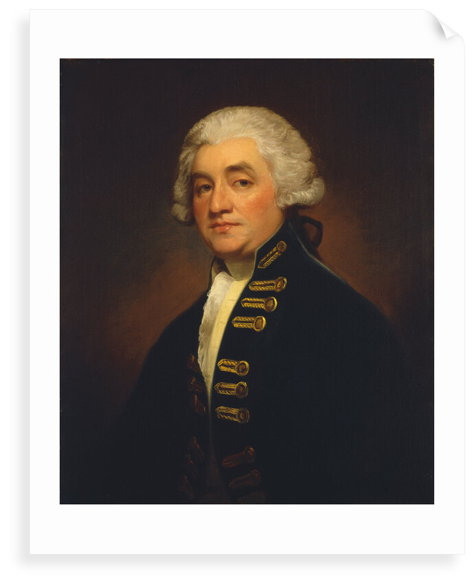 Vice-Admiral Sir Joshua Rowley (1734-1790) by George Romney