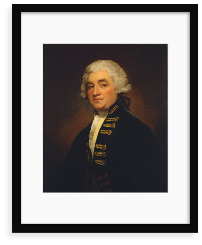 Vice-Admiral Sir Joshua Rowley (1734-1790) by George Romney