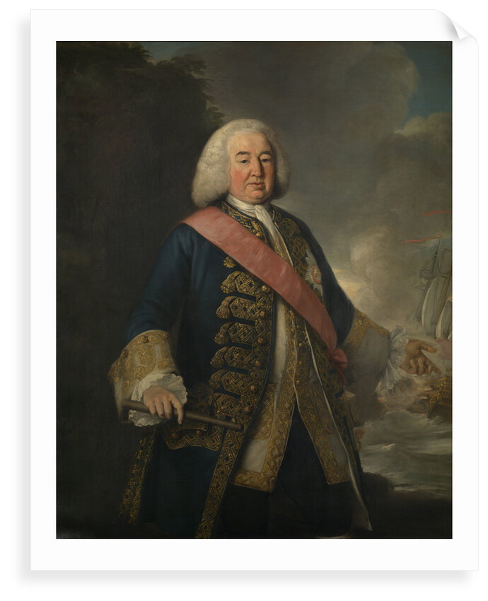 Admiral Sir William Rowley (circa 1690-1768) by British School
