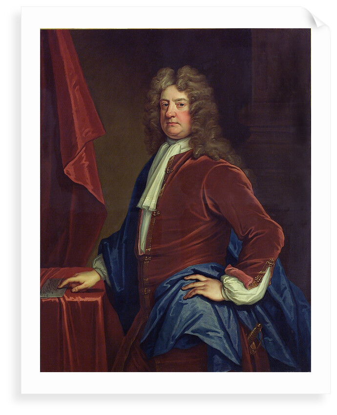 Admiral Edward Russell, 1st Earl of Orford (1653-1727) by Thomas Gibson