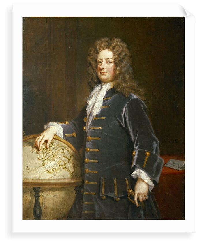 Admiral Edward Russell, 1st Earl of Orford (1653-1727) by Godfrey Kneller