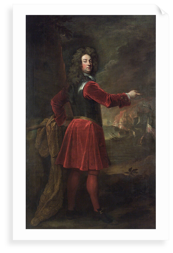 Admiral Edward Russell, 1st Earl of Orford (1653-1727) by Godfrey Kneller