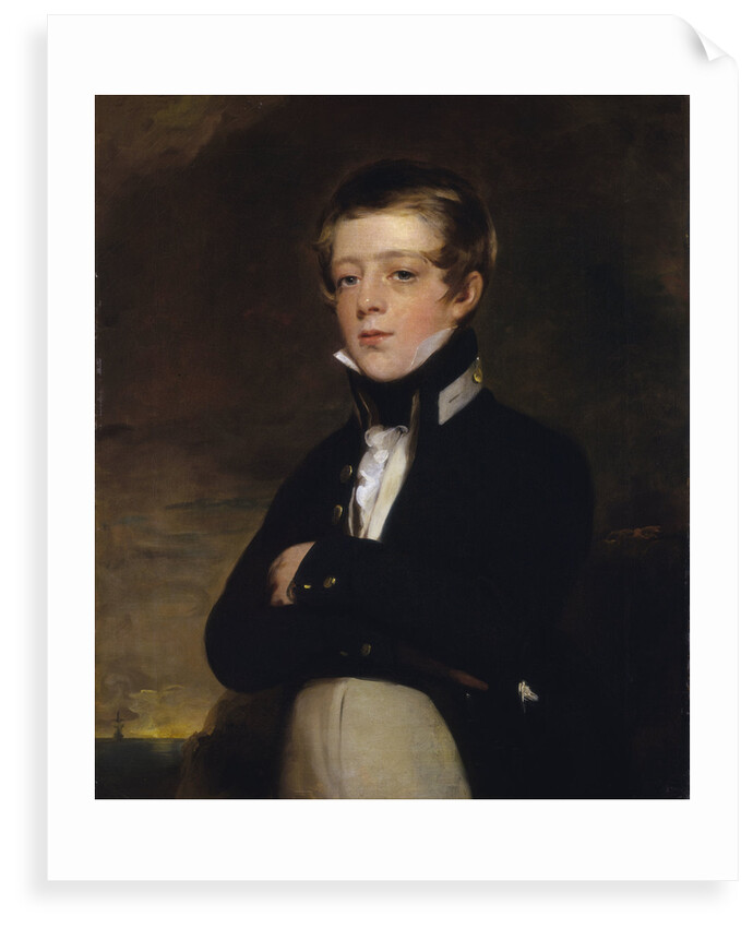 Midshipman John Russell (1811-1843) by John Gordon