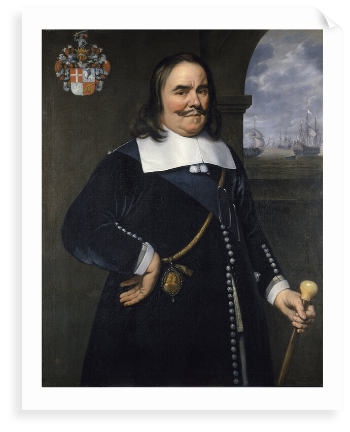 Michiel Adriaenszoon de Ruyter, Lieutenant-Admiral-General of the United Provinces (1607-1676) by Hendrick Berckman
