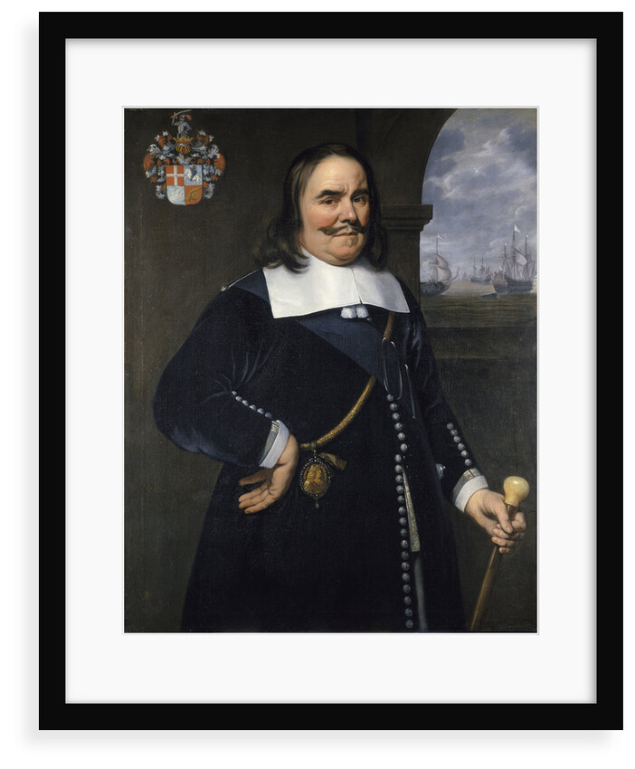 Michiel Adriaenszoon de Ruyter, Lieutenant-Admiral-General of the United Provinces (1607-1676) by Hendrick Berckman